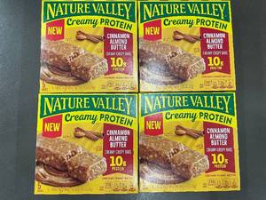 lot 281 image: UT 3 - Nature Valley Creamy Protein Bars Cinnamon Almond Butter - 4 Boxes (20 Bars)