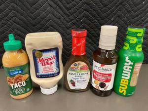 lot 311 image: MI 1 - Assorted Dressings & Sauces (Lot of 5)