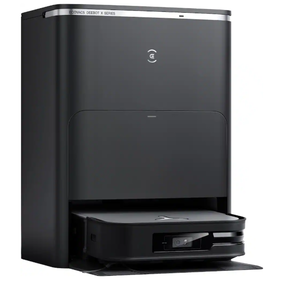 lot 1 image: ECOVACS Robotics - DEEBOT X2 OMNI Robot Vacuum & Mop with Self Cleaning Auto Empty Station - Black