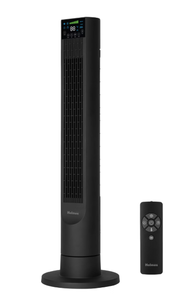 lot 100 image: Holmes 40 Breeze Max Tower Oscillating Fan with Clean Breeze