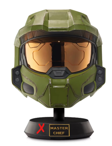 lot 102 image: Halo Master Chief Helmet (Lights Not Functioning, Missing Display Stand)