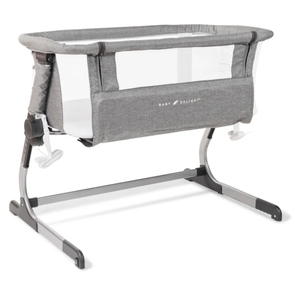 lot 20 image: Beside Me Dreamer Bassinet & Bedside Sleeper - Charcoal Tweed
