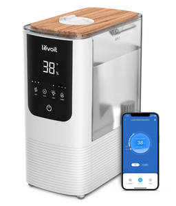 lot 22 image: Levoit 4.5L Oasis Mist Smart Humidifier Ultrasonic, Warm & Cool Mist, Bedroom Use, 300-500 sq. ft., No Filter Needed