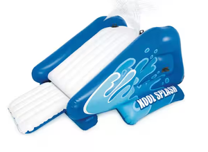 lot 51 image: Intex Kool Splash Inflatable Play Center Swimming Pool Water Slide Ages 6