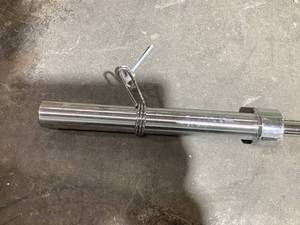 Olympic Barbell 45Lb 7" ft Long (Missing 1 Clamp)