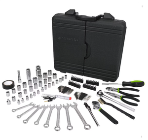 lot 52 image: Greenworks 102pc Mechanics Tool Kit