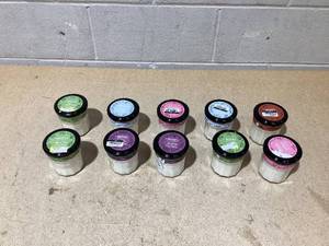 lot 88 image: LOT OF 10 Mrs. Meyers Soy Candles (Variety Scent)