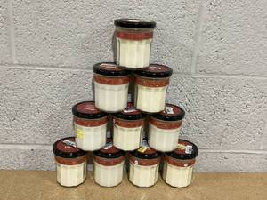 lot 329 image: LOT OF 10 Mrs. Meyers Soy Candles (Gingerbread Scent)