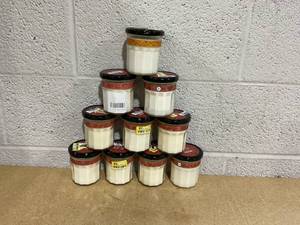 lot 181 image: LOT OF 10 Mrs. Meyers Soy Candles (Gingerbread & Fall Scent)