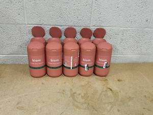 lot 187 image: LOT OF 10 Biom Refillable Wipe Dispensers With Magnetic Lids