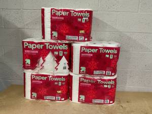 lot 172 image: LOT OF 5 up&up Paper Towels