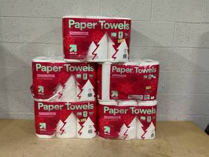 lot 173 image: LOT OF 5 up&up Paper Towels