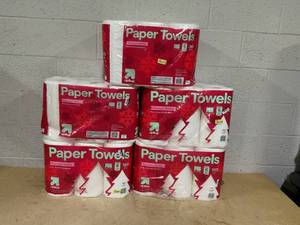 lot 174 image: LOT OF 5 up&up Paper Towels