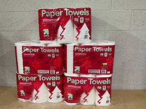 lot 177 image: LOT OF 5 up&up Paper Towels