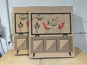 lot 171 image: LOT OF 2 TRGET 46x41x 6 TV Moving Boxes