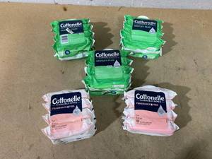 lot 199 image: LOT OF 5 Cottonelle Flushable Wipes