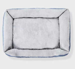 lot 148 image: Boots & Barkley Basic Cuddler Dog and Cat Bolster Bed - M - 28 Inches (L), 7 Inches (H) x 22 Inches (W)