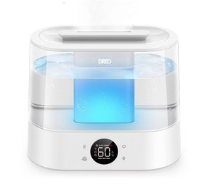 lot 164 image: DREO Smart Ultrasonic Cool Mist Humidifier, Nightlight, Top Fill for Large Room - 1gal