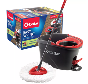 lot 262 image: O-Cedar EasyWring Spin Mop and Bucket System