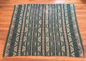 BR2 - Vintage Blanket - Southwestern Geometric Pattern