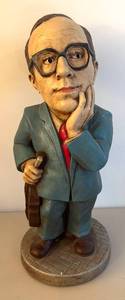 BR2 - Vintage Jack Benny Chalkware Sculpture