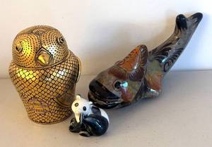 BR2 - Bird, Fish & Panda Bear Decor Set