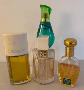 BR2 - Emeraude, Bora Bora, Vanilla Fields & Surreal Garden Perfumes - 4 Bottles