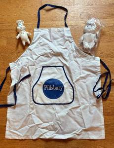 BR2 - Pillsbury Doughboy Apron with Two Toys