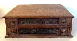 BR2 - Vintage J&P Coats Spool Cabinet