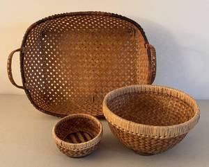 BR2 - Woven Baskets Set of 3