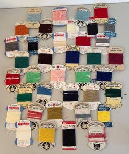 BR2 - Vintage Assorted Thread & Darning Yarn