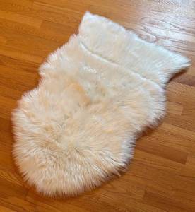 BR2 - Carvapet Plush White Rug - Soft Faux Fur Rug