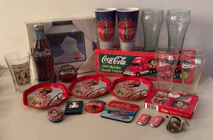 BR1 - Coca-Cola Memorabilia Collection Glassware, Trays, Magnets, Playing Cards & More