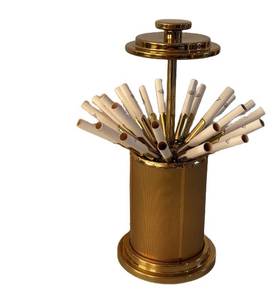 UL - The Coronet Vintage Brass Cigarette Dispenser