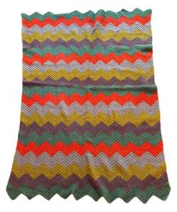 FB - Vintage Chevron Afghan Throw