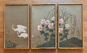 UL - Vintage Orient Phantasy 3-Panel Wall Decor by Turner Wall Accessories