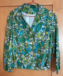 UL - Vintage Paisley Floral Jacket