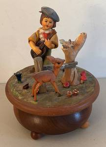 UL - Thorens Genuine Swiss Decor Figurine Musicbox