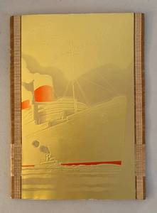 UL - Vintage Cunard White Star Queen Mary Pamphlet