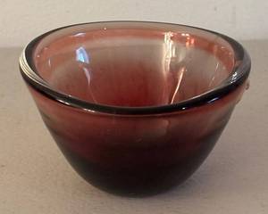 UL - Vintage Orrefors Gradient Glass Bowl