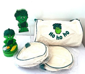 BR1 - Green Giant Little Sprout Collectible Set includes Little Sprout Solid State Transistor Radio