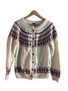 BR1 - Dale of Norway Vintage Wool Cardigan - Size 42 - Nordic Fair Isle Knit