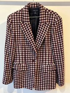 uL - Anne Klein II Blazer - Bergdorf Goodman Plaid Tweed, Size 10
