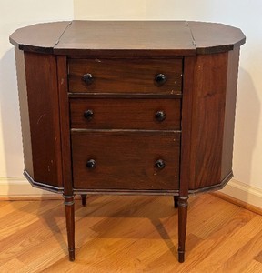 uL - Sewing Cabinet with Side Wings- Includes Sewing Supplies