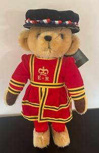 uL - Merrythought Harrods Bear - 18-Inch Hand-Made in England