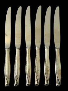 KUL - Vintage Alvin 7-Piece Sterling-Handle Knife Set - Seamless Stainless Blades