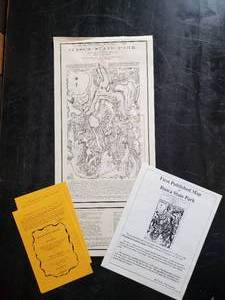 lot 14 image: Vintage Itasca State Park Paperwork very cool fun display items