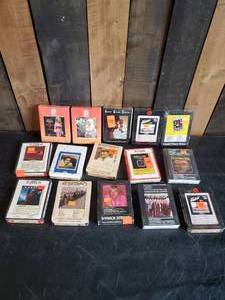 lot 20 image: Lot of various Unopen 8 track tapes... Many Big Names