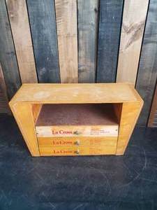 lot 30 image: Very Unique Store Display La Cross Wooden Nail Box, Tweezers Drawer, Cuticle Drawer and more