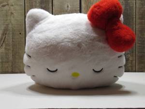 lot 39 image: Hello Kitty 18 Sleeping Plush Stuffed Animal